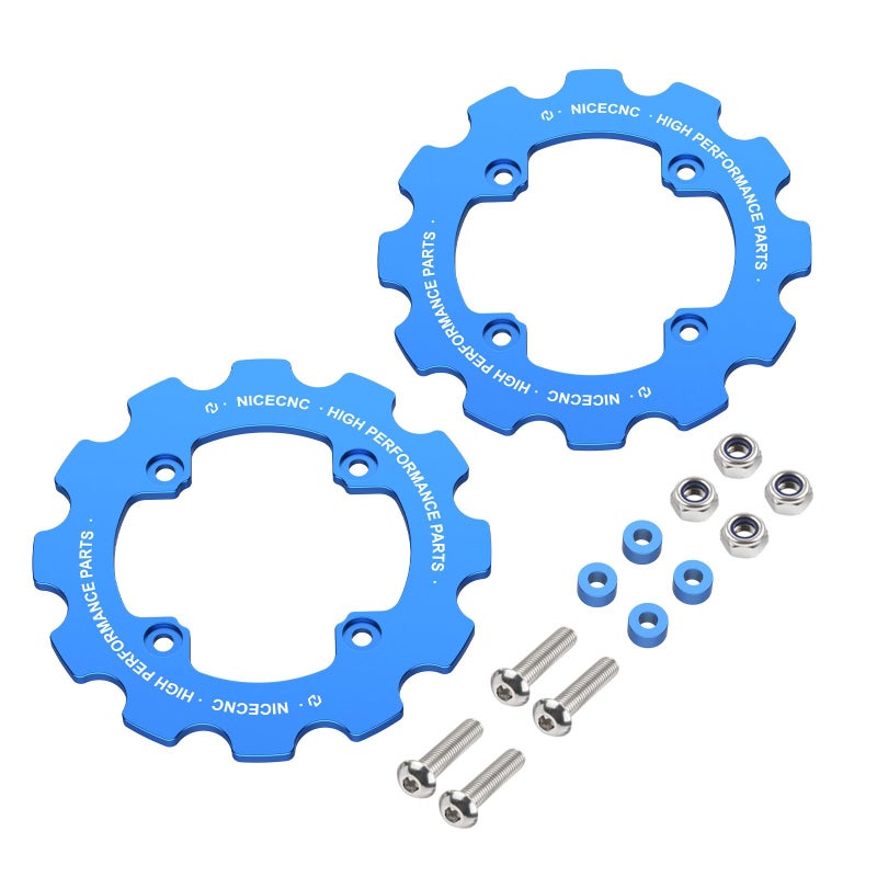 NICECNC Chain Protector Sprocket Cover Aluminum Compatible with Yamaha Raptor 700R YFM700R 20122026 Raptor 700 YFM700 20132026 Raptor 700 YFM700 20062011 Blue